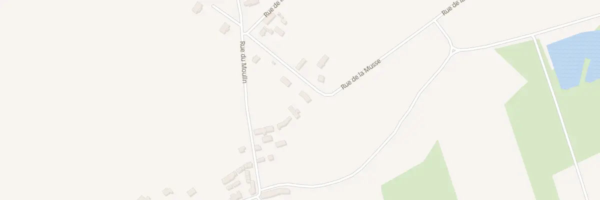 Plan du 47 Rue de la Musse à Billy