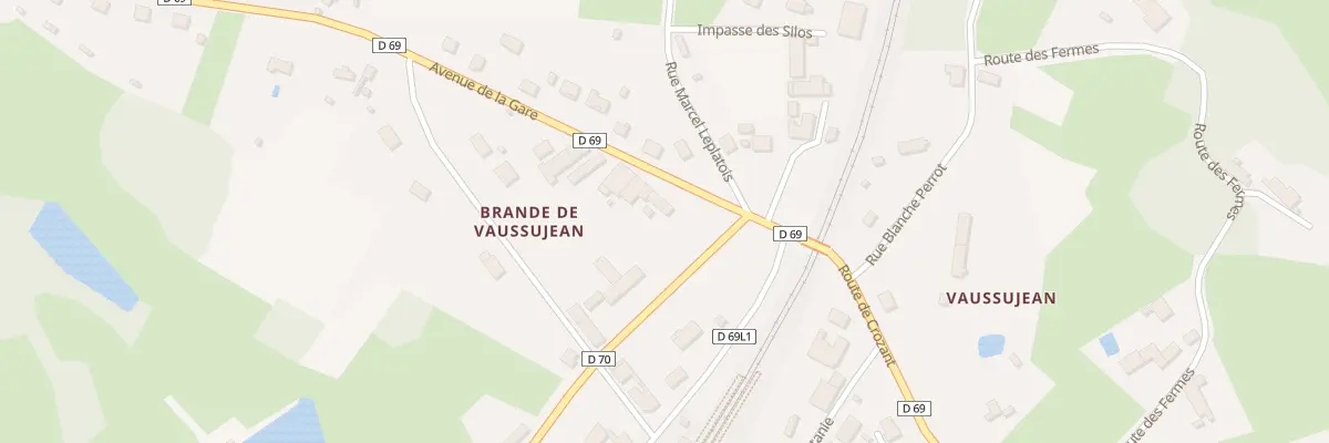 Plan du 30B Av de La Gare à Saint-Sébastien