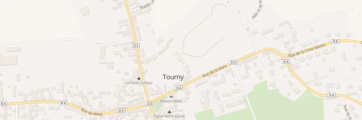Plan du 9000 Rue du Chesnay - Tourny à Vexin-sur-Epte