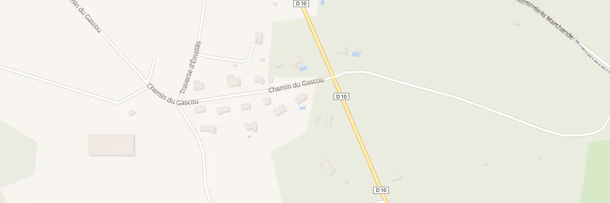 Plan du 45 Che du Gascou à Lalbenque