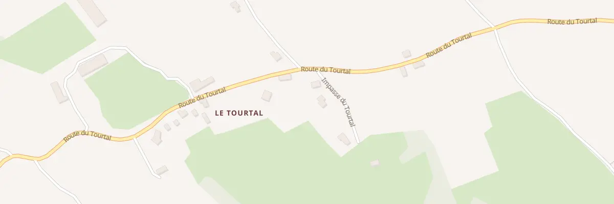Plan du 5129 Le Tourtal à Baladou