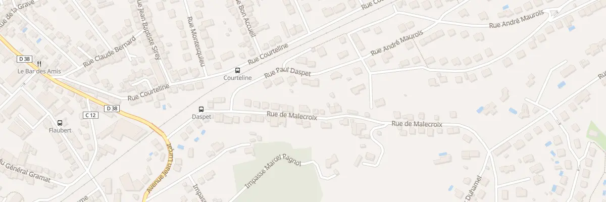 Plan du 27 Rue De Malecroix à Brive-la-Gaillarde