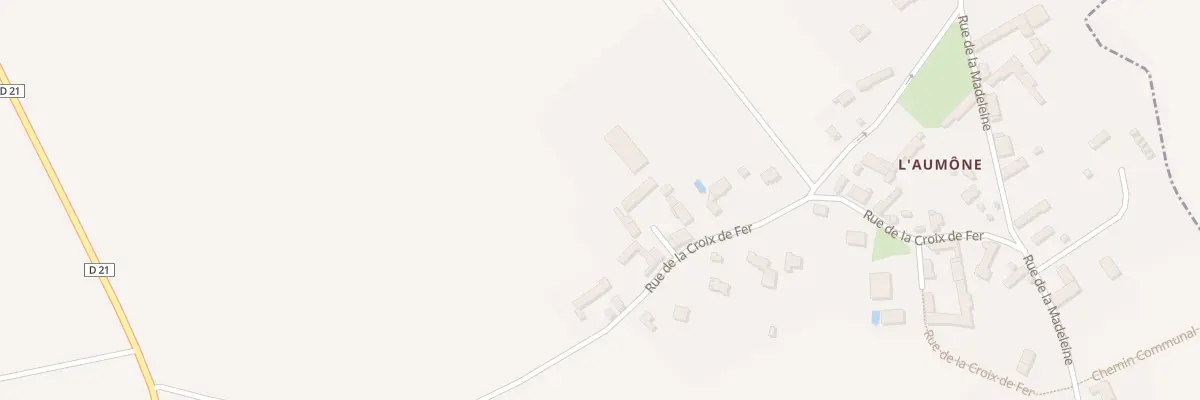 Plan du 20 Rue de la Croix de Fer à Saint-Laurent-la-Gâtine