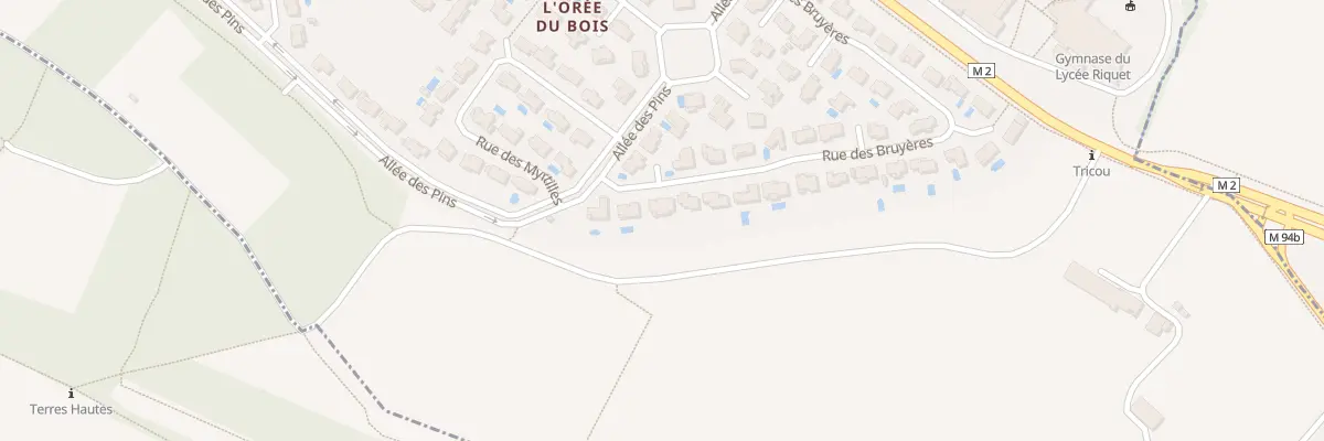 Plan du 43 Rue des Bruyères à Saint-Orens-de-Gameville