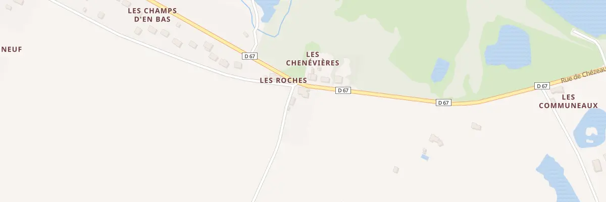 Plan du 1 La Roche à Niherne