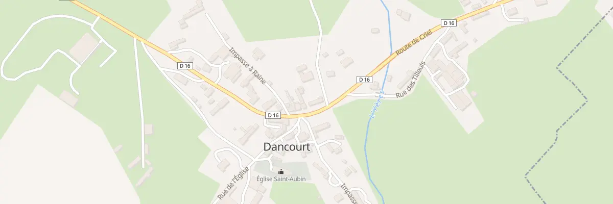 Plan du 5019A Le Bourg à Dancourt