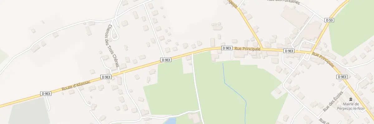 Plan du 117 Rue Principale à Perpezac-le-Noir