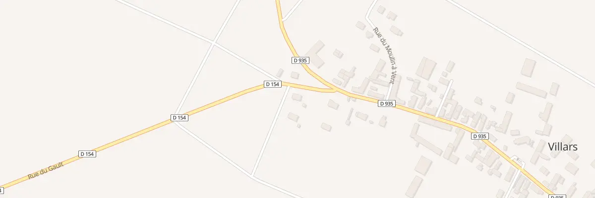 Plan du 4 Rue de la Croix de Bois à Villars