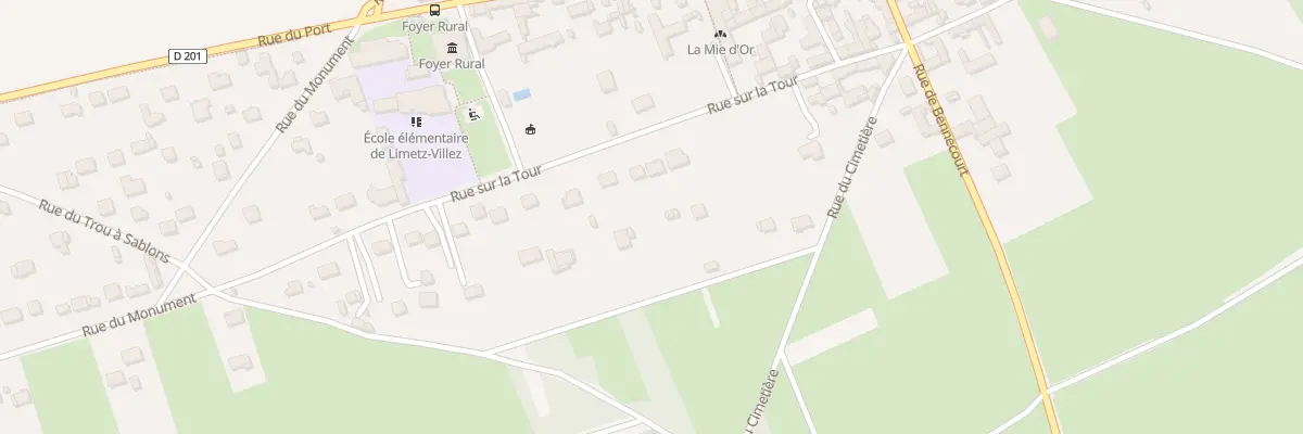 Plan du 18 Rue sur la Tour à Limetz-Villez