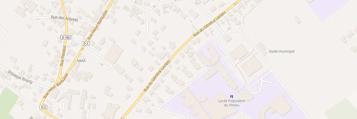 Plan du 177 Rue du Général Leclerc à Friville-Escarbotin