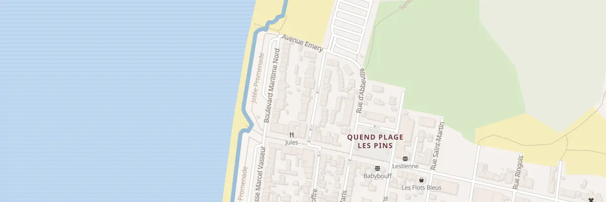 Plan du 7 Rue de Boulogne à Quend