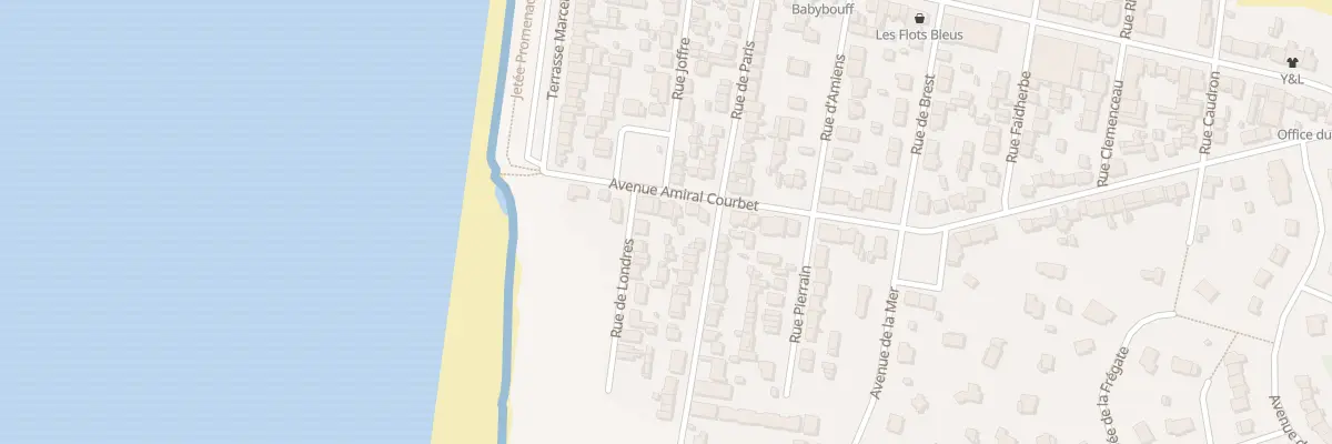 Plan du 23 Av Amiral Courbet à Quend