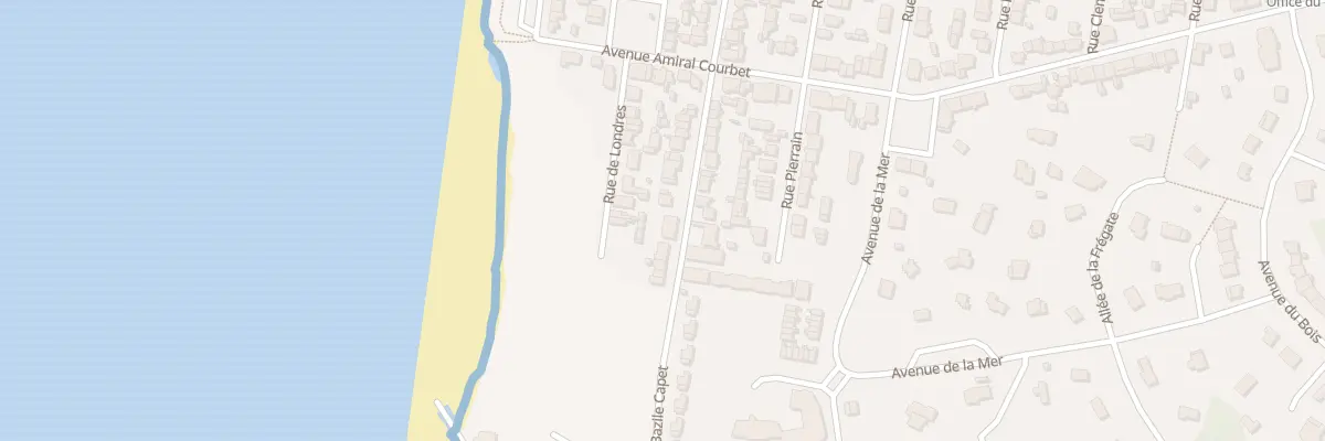 Plan du 20 Rue Bazile Capet à Quend