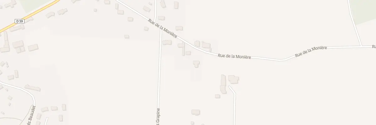 Plan du 18 Rue de la Monière à Billy