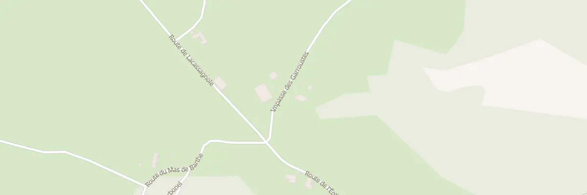 Plan du 84 Imp des Garroustes aux Pechs du Vers