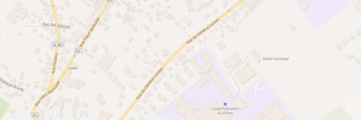 Plan du 173 Rue du Général Leclerc à Friville-Escarbotin