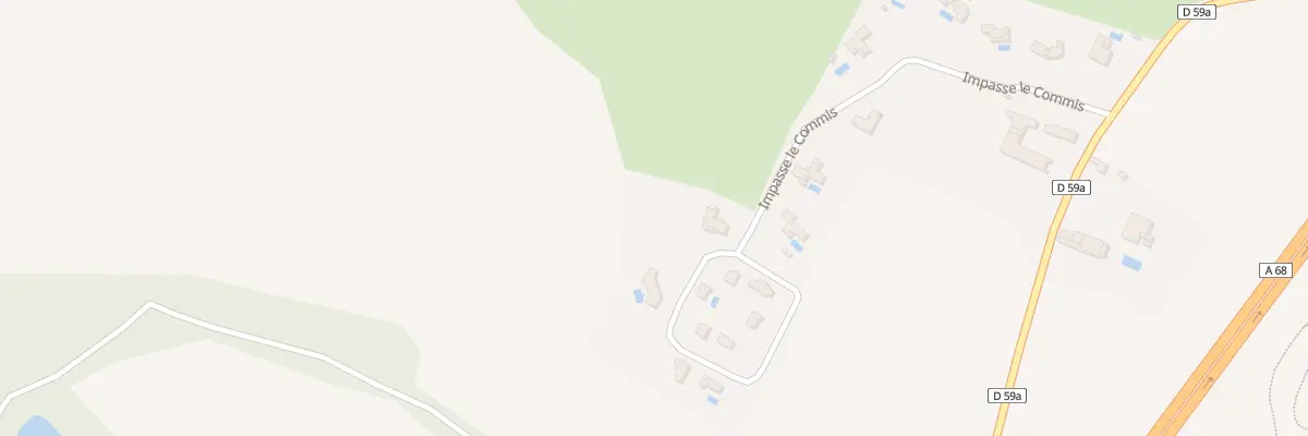 Plan du 14 Imp Le Commis à Castelmaurou
