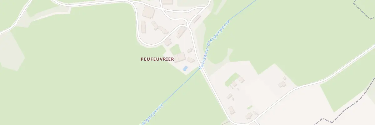 Plan du 7 Peuferier à Saint-Agnant-de-Versillat