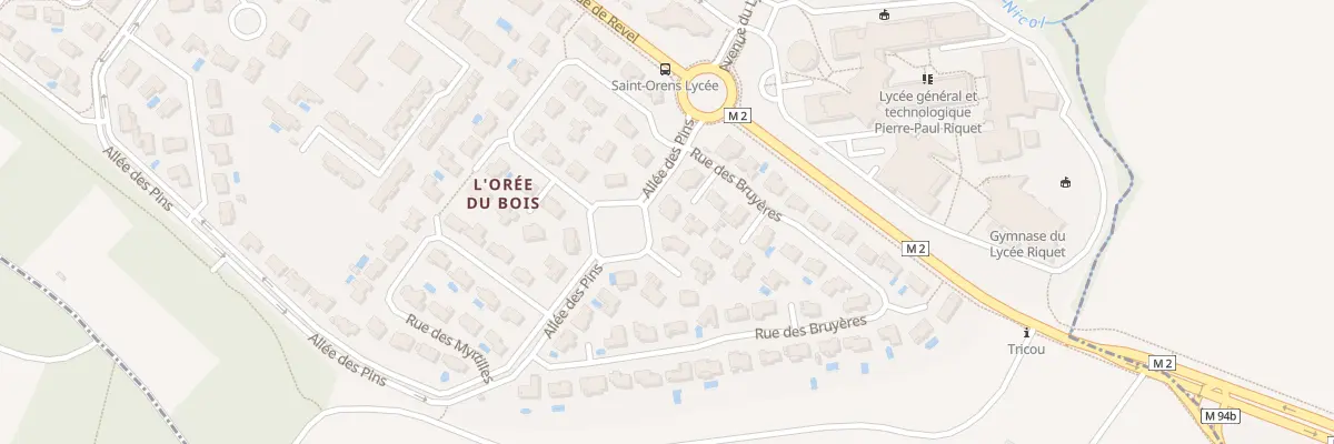 Plan du 4B Rue des Bruyères à Saint-Orens-de-Gameville