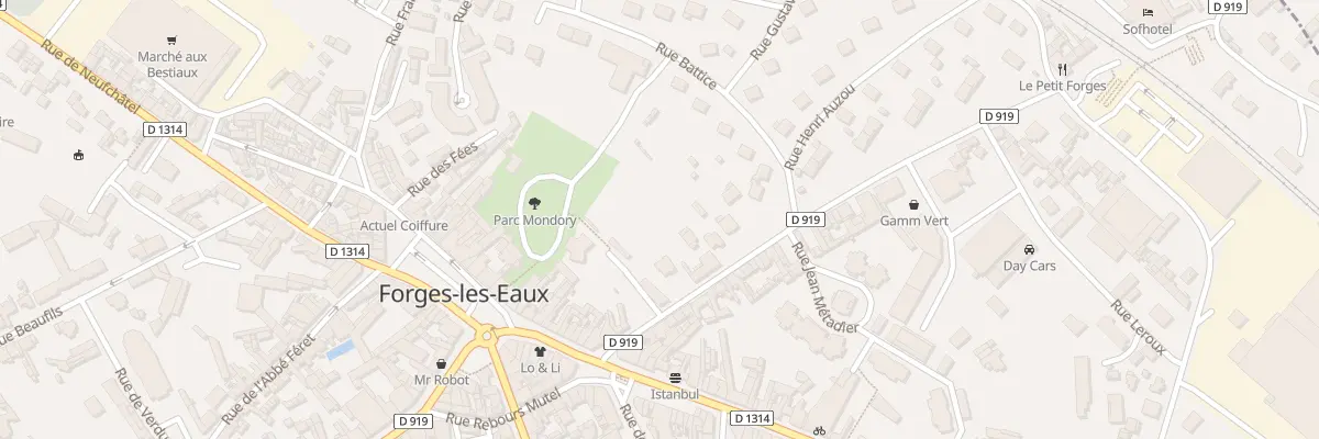 Plan du 17 Rue du Mal Leclerc à Forges-les-Eaux