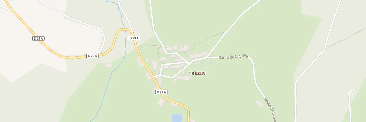 Plan du 5139 Trezin aux Billanges