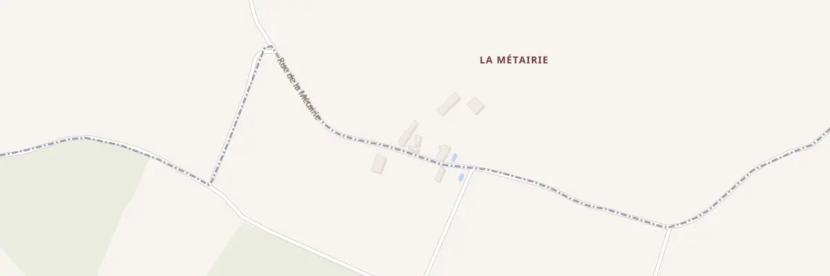 Plan du 5151 La Métairie à Veuil