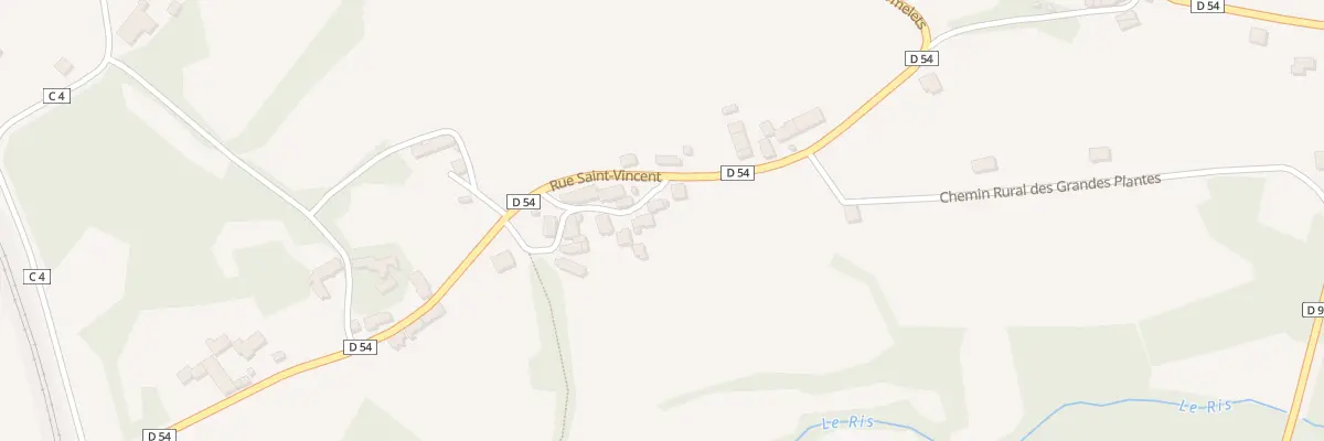 Plan du 1 Rue des Vignerons à Ceaulmont