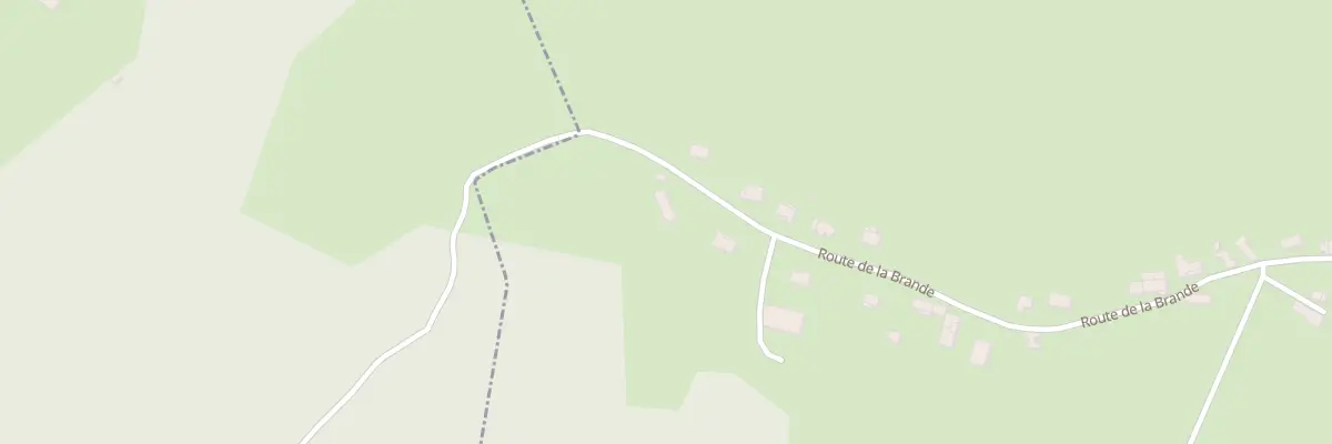 Plan du 849 Rte De La Brande à Jugeals-Nazareth