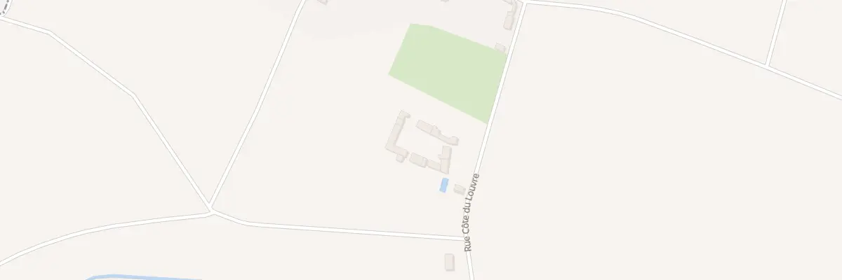 Plan du 3B Cote du Louvre à Mondreville