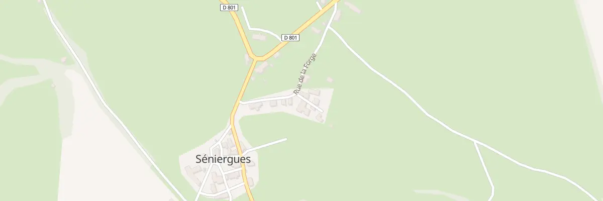Plan du 26 Imp du Salvat à Séniergues