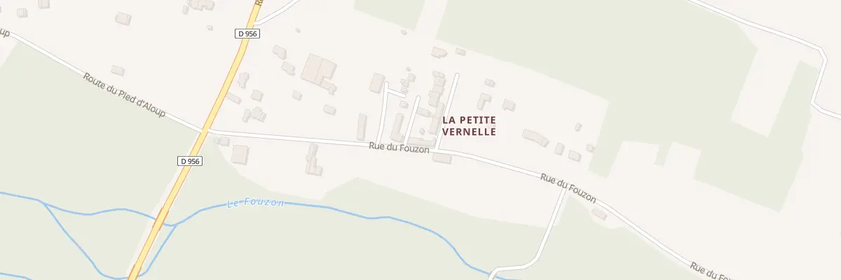 Plan du 31 Rue du Fouzon à La Vernelle