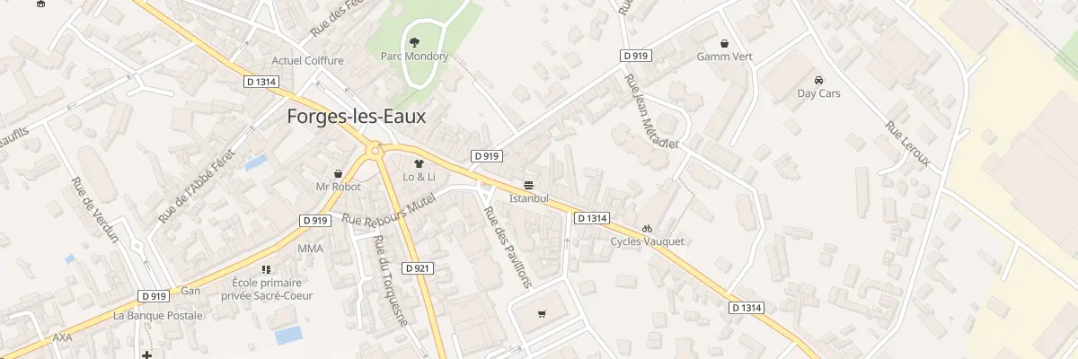 Plan du 11 Rue de la Liberation à Forges-les-Eaux