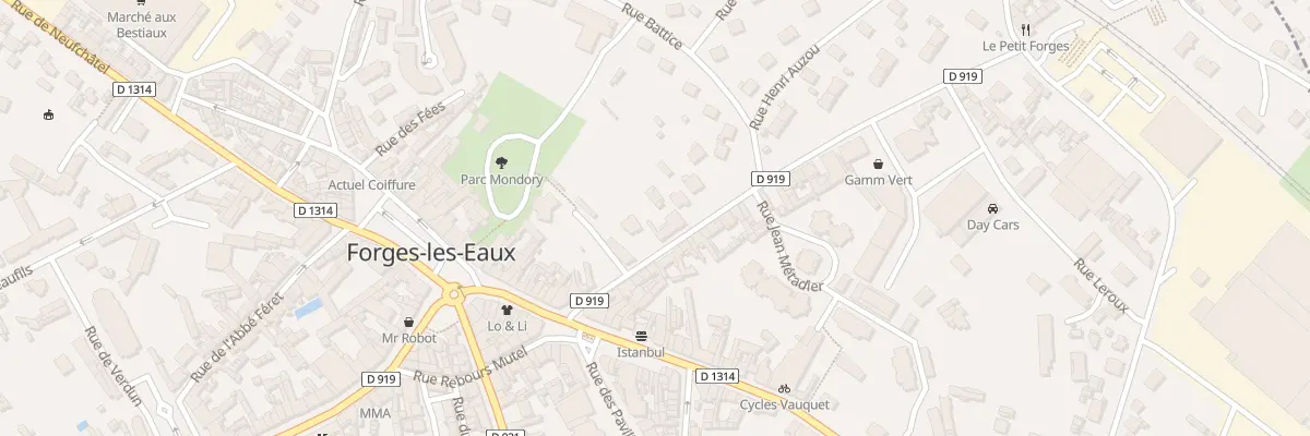 Plan du 15 Rue du Mal Leclerc à Forges-les-Eaux