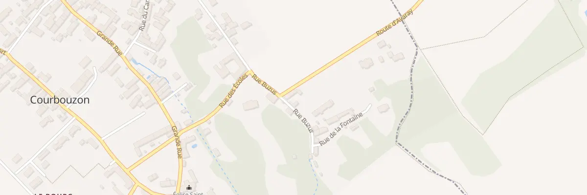 Plan du 1 Rue Buzus à Courbouzon