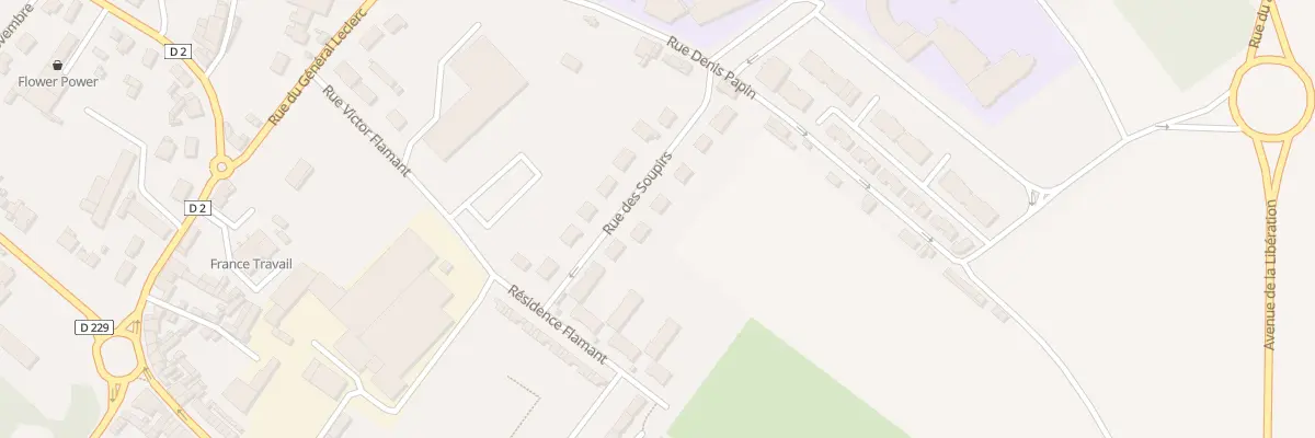 Plan du 7 Rue des Soupirs à Friville-Escarbotin