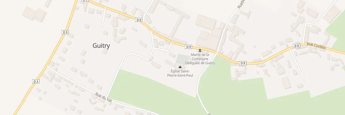 Plan du 3 Pl de l’Eglise - Guitry à Vexin-sur-Epte