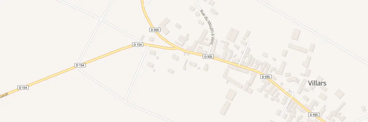 Plan du 38 Rue Saint Blaise à Villars