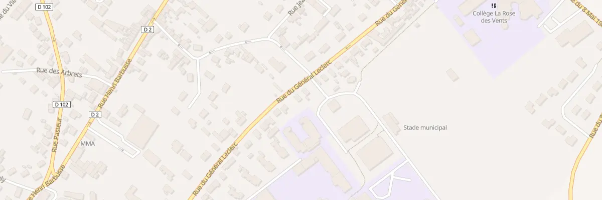 Plan du 165 Rue du Général Leclerc à Friville-Escarbotin