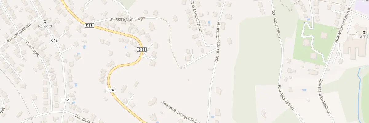 Plan du 24 Rue Georges Duhamel à Brive-la-Gaillarde