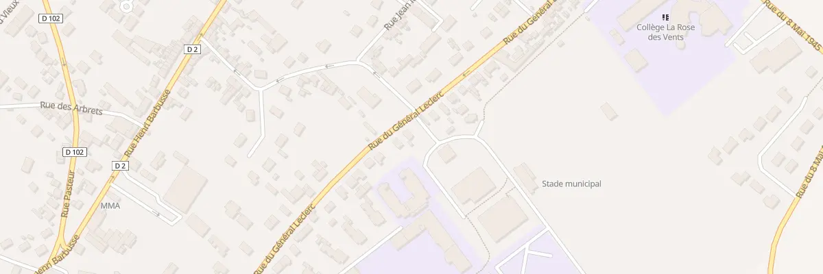 Plan du 163 Rue du Général Leclerc à Friville-Escarbotin