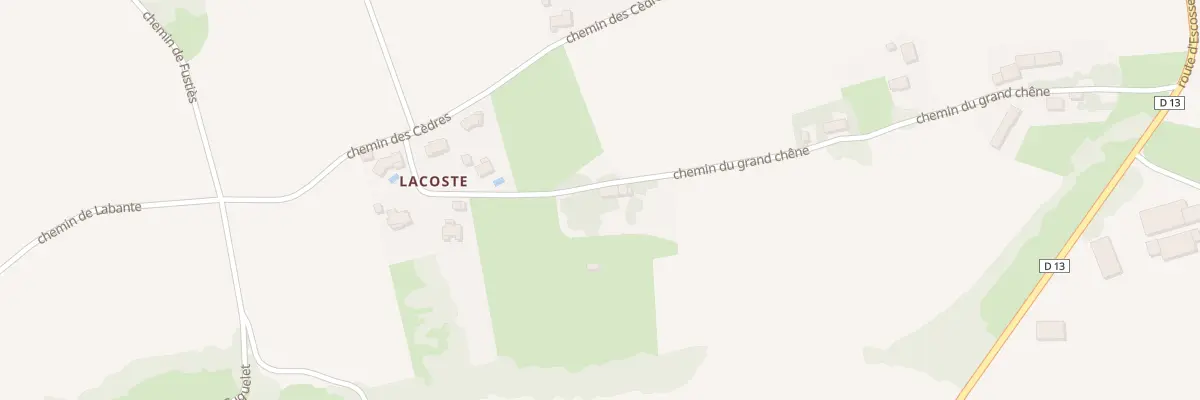 Plan du 515 Che du Grand Chêne à Saint-Victor-Rouzaud