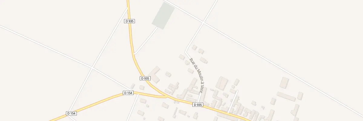 Plan du 14 Rue du Moulin à Vent à Villars