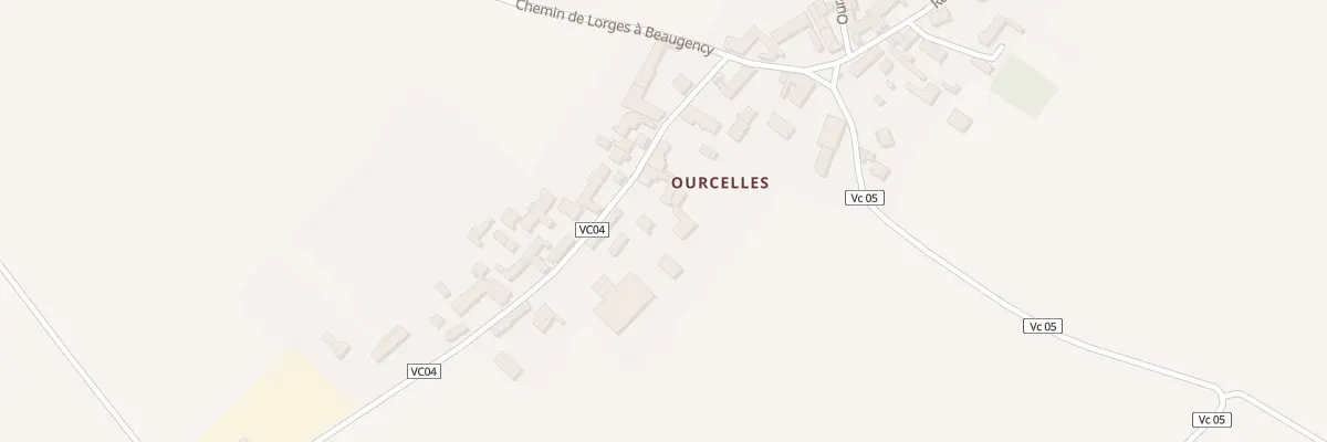 Plan du 6 Ourcelle à Josnes
