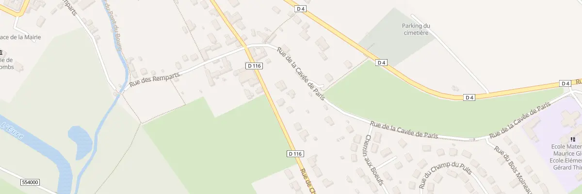 Plan du 47 Rue de Chandelles à Coulombs