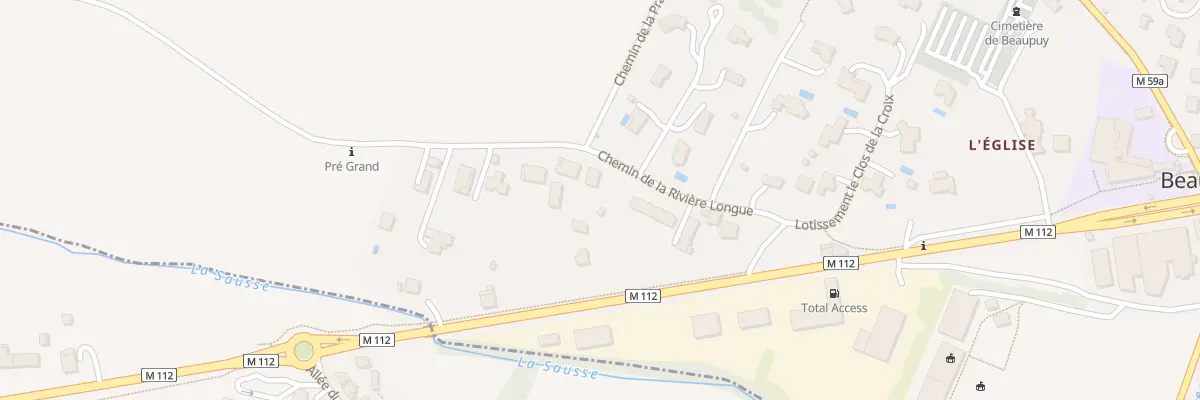 Plan du 9 Che de la Rivière Longue à Beaupuy
