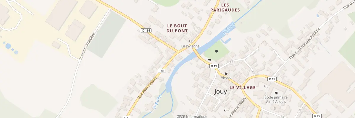 Plan du 1B Rue Jean Pinault à Jouy