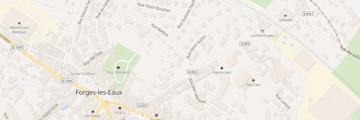 Plan du 27 Rue du Mal Leclerc à Forges-les-Eaux