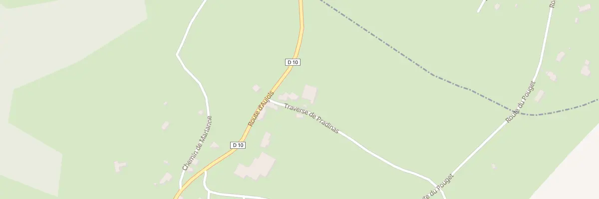 Plan du 69 Tra de Pradinas à Laburgade