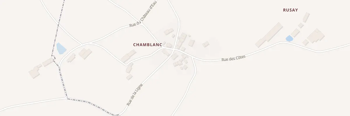 Plan du 5235 Chamblanc à Baraize