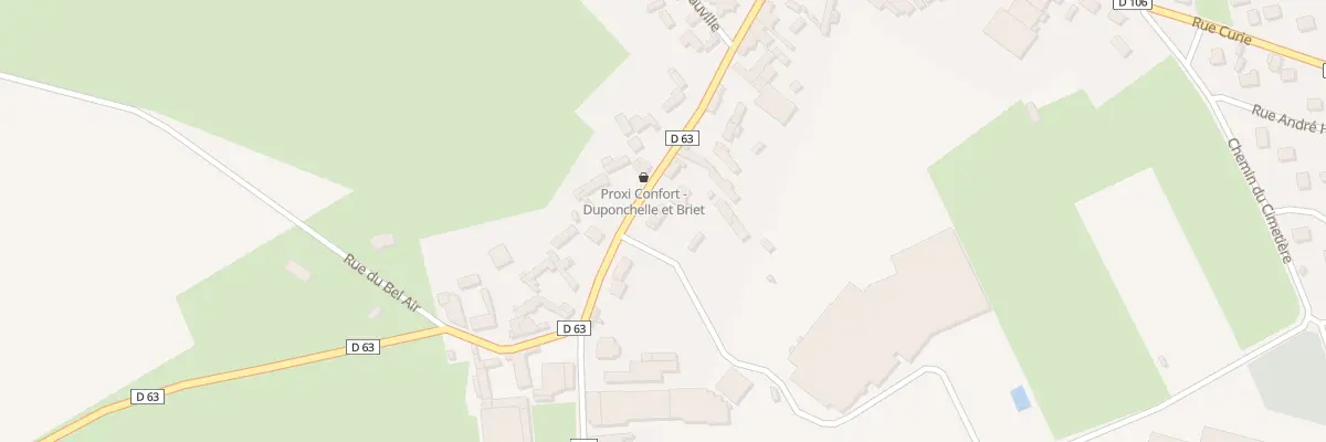 Plan du 23 Rue Alphonse Daudet à Vaudricourt